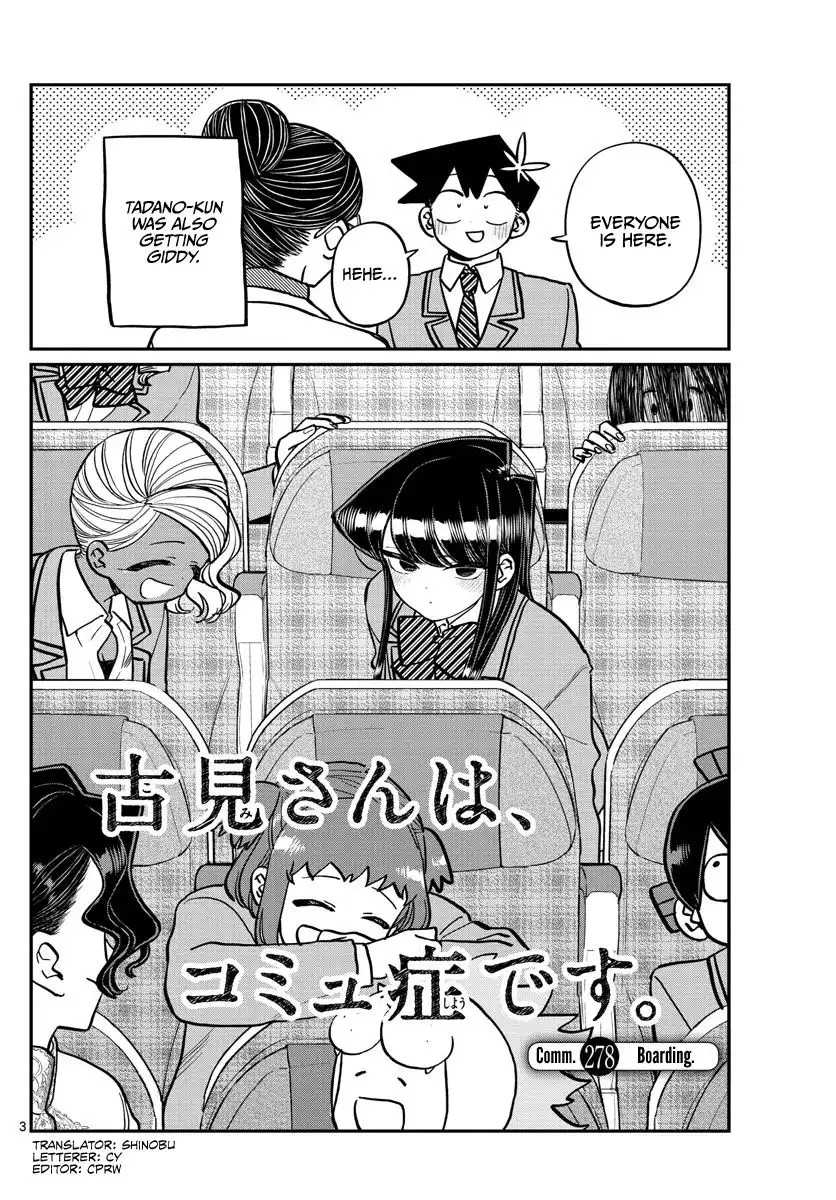 Komi-san wa Komyushou Desu Chapter 278 3